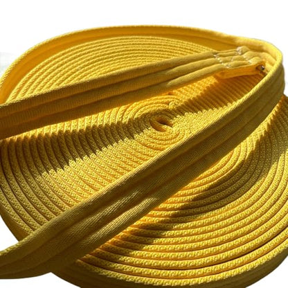 Horse Training Lunge Line with Alloy Trigger Buckle for Accurate Equestrian Training of 32.8 ft(10 Meters) - color: Yellow