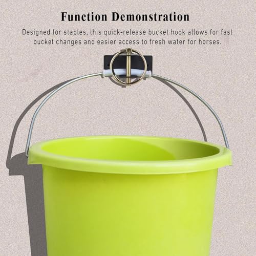 Barn Bucket Hook Grain Hanger Bracket with Pin