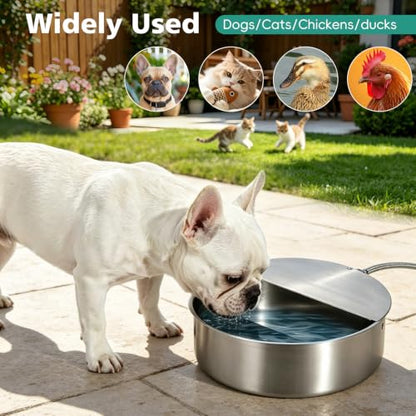 Automatic Dog Water Bowl with Float Valve