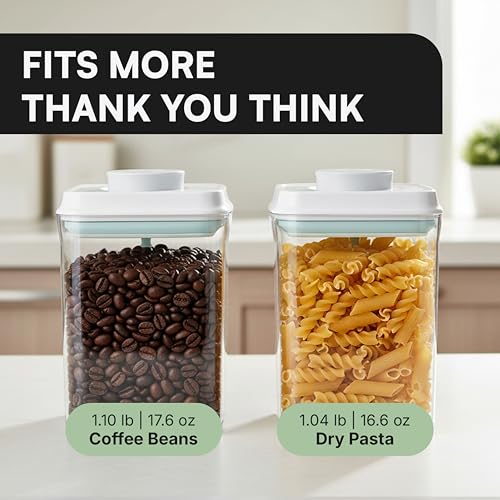 Bop Top Airtight Food Storage Containers | Pop-Top Lid | 6 Cups / 50 Oz - color: Single: 50 oz