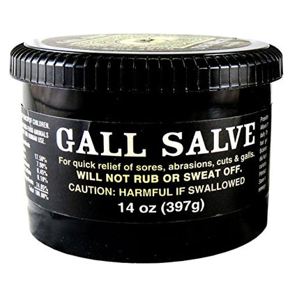 Bickmore Gall Salve Wound Cream for Horses 14oz - Quick Equine Relief of Sores, Abrasions, Cuts and Galls (Pack of 2) - size: 14 oz (Pack of 2)