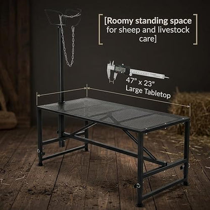 Generic Goat Rack Black, Premium Durable Goat Hay Rack Feeder, Reliable Wall-Mounted Feeding Solution, Heavy Duty Metal Design, Ideal for Stable and Farm Use