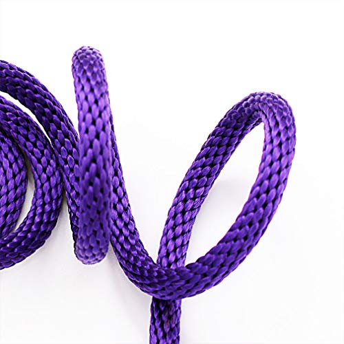 Check Cord Dog Leash Long Lead Obedience Recall Training Tracking Line 30ft - color: Purple