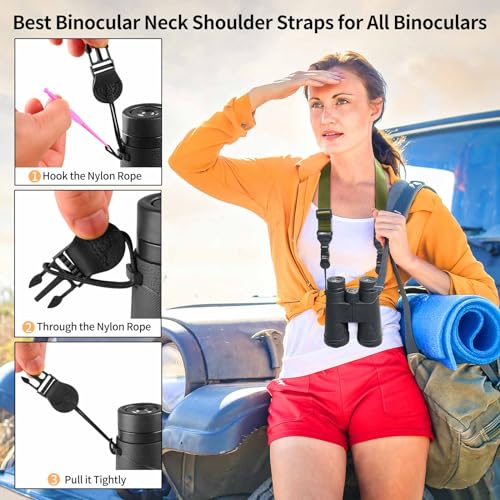 FIEIL Nylon iPad Strap, Adjustable Camera Neck Strap, Comfortable Shoulder Strap for iPad, Cellphone Tablet, Camera, Laptop, Binocular, Luggage Bag (Green Universal Neck Lanyard) - color: Green