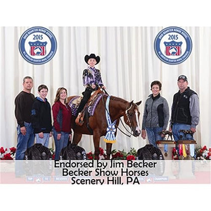 Western Felt Saddle Pad| Powerful Ceramic Therapy | Enhances Circulation | Aids Recovery & Prevents Injury | Soothes Sore Backs | Ideal for Work or Under Navajo Horse Saddle Pad