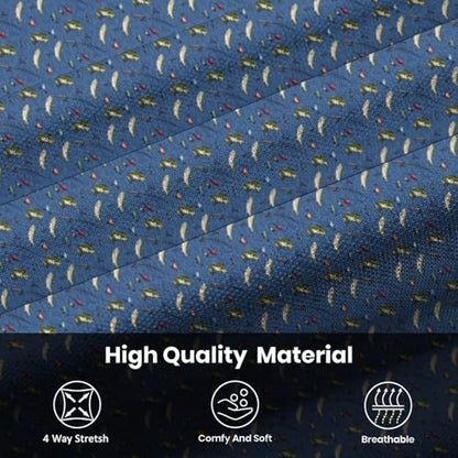 Funny Golf Shirts for Men, Quick Dry Moisture Wicking Polo Shirts - color: Fishing, size: Medium