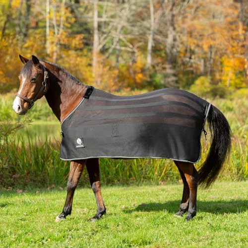Equinavia Sefyr Breathable Lightweight Cooling Scrim Sheet - Black - S - color: Black, size: S