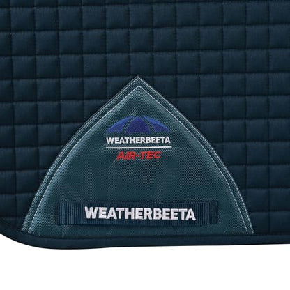 WeatherBeeta Prime Air-Tec Dressage Saddle Pad - color: Midnight Teal, size: Large