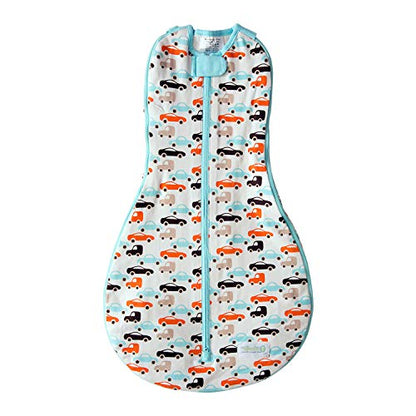 Woombie Nursery-swaddling-Blanket (0-18 Months, Boys and Toys) - color: Boys and Toys, style: Grow With Me