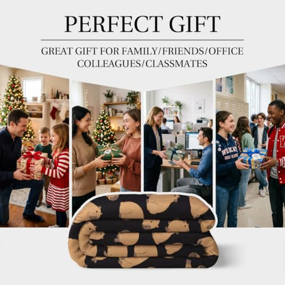 Jekeno Capybara Gifts Blanket Animal Throw Blanket - color: Capybara1, size: 50"x60"