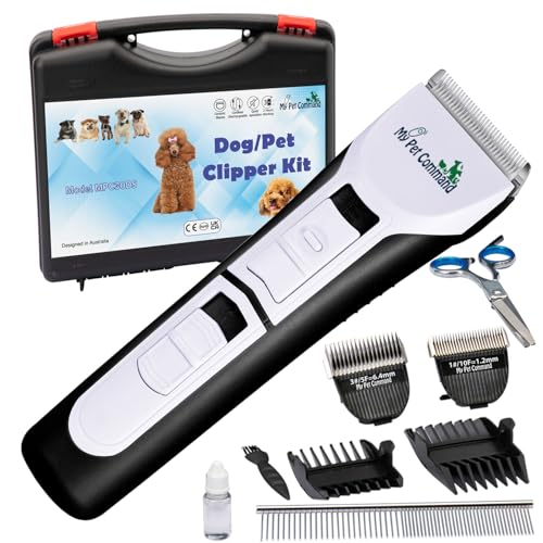 My Pet Command Professional Dog Cordless Clippers for Grooming