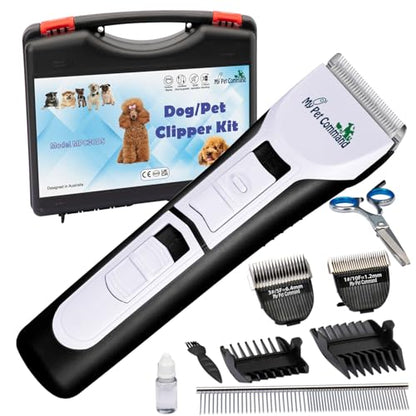 My Pet Command Professional Dog Cordless Clippers for Grooming