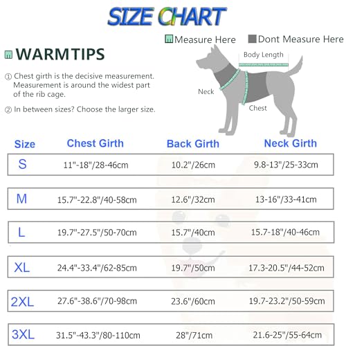 Dogcheer Warm Dog Coat, Waterproof Dog Jacket Christmas Puppy Winter Coat with Buckle, Reflective Adjustable Pet Snow Jacket Turtleneck Fleece Sweater for Small Medium Large Dogs - Blue, S - color: Blue, size: Small