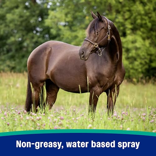 Farnam Nature’s Defense Botanical Fly Repellent Spray for Horses, 32 oz