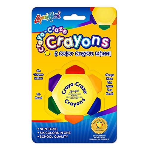 6-color Crayon Wheel