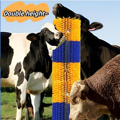 Livestock Scratching Brush 2 Pack, Itch Relief Goat Scratching Post - size: 2 pack