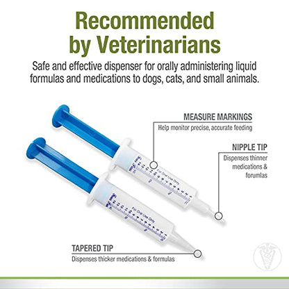 Four Paws Healthy Promise Easy Feeder Pet Feeding Syringe, 2 Count