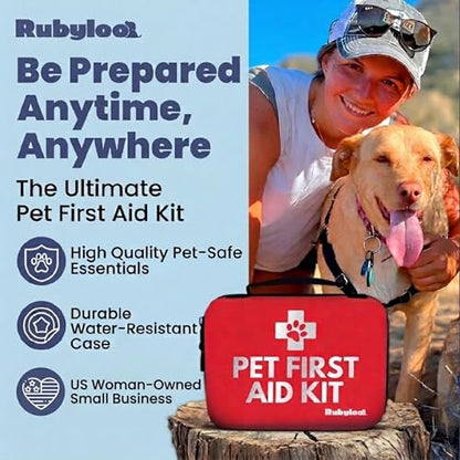 Dog First Aid Kit - Vet-Approved Emergency Kit for Dogs & Cats - Essential - size: Essential Kit