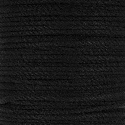 Golberg Solid Braid Poly Cotton Rope – (1/4 Inch x 10 Feet, Black) - color: Black, size: 1/4" x 10'