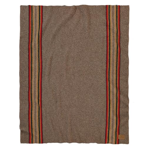 Pendleton Yakima Throw 54" x 66", Wool Cotton - color: Mineral Umber