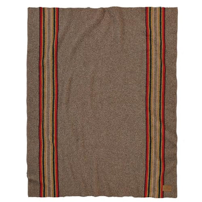 Pendleton Yakima Throw 54" x 66", Wool Cotton - color: Mineral Umber