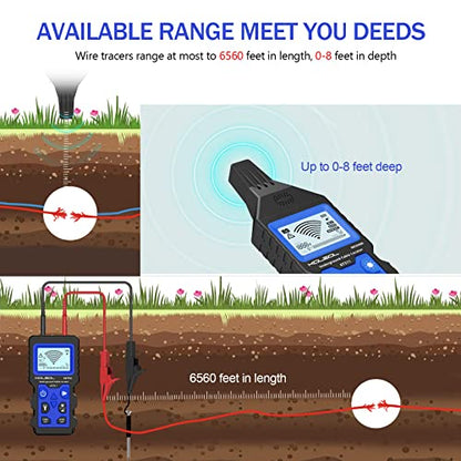 KOSOL NF-826 Underground Wire Locator, Wire Tracer and Breaker Finder