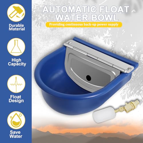 Automatic Water Dispenser for Dogs, Plastic Automatic Dog Waterer Livestock