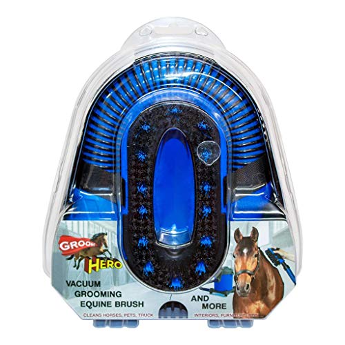 Vacuum Brush Kit for Horse Grooming – Cleaning Furniture, Carpets, and Auto Interiors – Great for All Pets