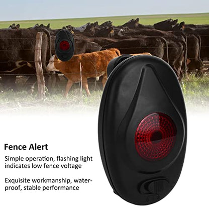 FLEXMAN Electric Fence Alert, Waterproof Portable Fence Indicator, Live Fence Indicator Electronic Fence Fault Finder for Farm, Outdoor, Garden, Neutral or Ferocity Animals, Sheep