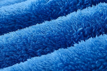 Toddler Winter Coats Baby Boys Girls Fuzzy Sherpa Fleece Jackets - color: Z-blue, size: 4-5T