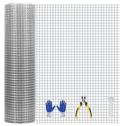 Hardware Cloth 1/2 inch 24inx50ft 21GA, - size: 24inx50ft