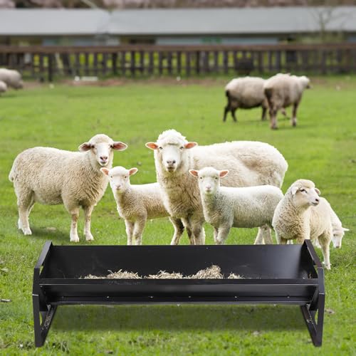 Pasture Feeder 44.2" Long, Livestock Feeder for Farms