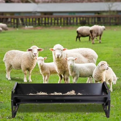 Pasture Feeder 44.2" Long, Livestock Feeder for Farms