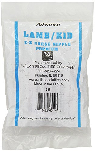 Advance 987 Lamb Replacement Bottle Nipple, 1-Quart