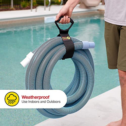 Easy-Carry Wrap-It Storage Straps - 28" (2-Pack) - color: Black, size: 28" (2 Pack)