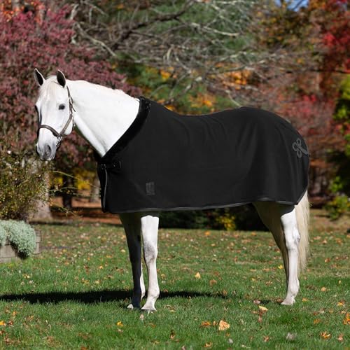 Equinavia Koselig Fleece Cooler - Black - 84 in - color: Black, size: 84 in
