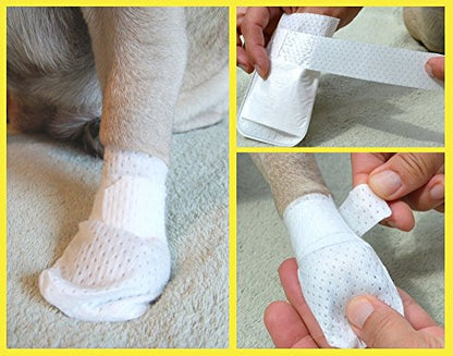 Pawflex Bandages Medimitt Bandages for Pets (Pack of 4) Large - size: Large