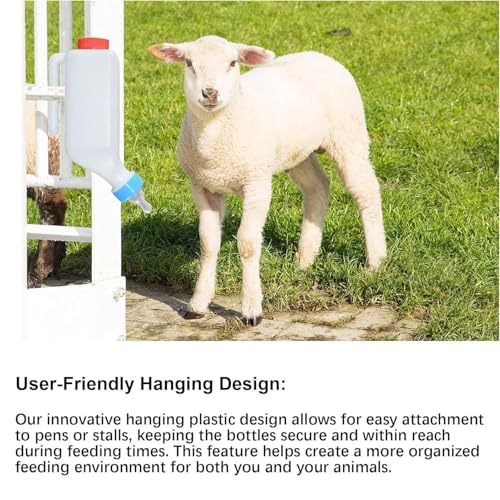 Goat Feeder Bottles Pet Nurse Breeding Equipment - color: 500ml