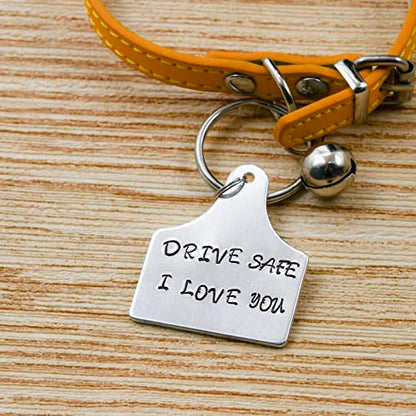 ABBECIAO 25Pack Large Cow Tag Blanks Aluminum Cattle Tag Metal Stamping Blanks -14 ga. Thick