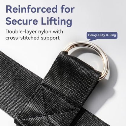 Calf Sling for Weighing Animals, 300 lb Livestock Animal Weighing Sling | Dual-Reinforced Safety Straps, Heavy-Duty, Washable Design For Calves, Lambs, Goats and Small Livestock