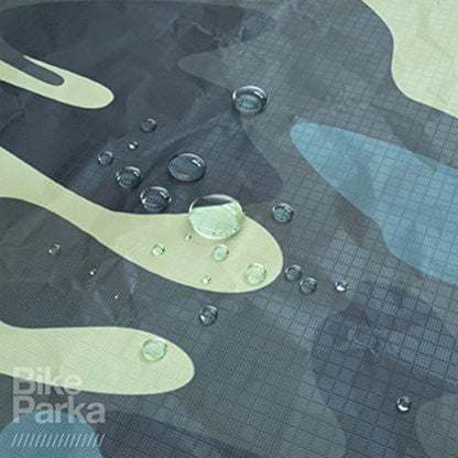 BikeParka STASH Waterproof Bicycle Cover (CAMO) - color: Camouflage