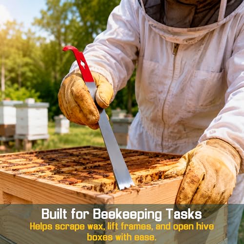 5 Gallon Honey Bucket Kit with Gate, Strainer and Scraper | 5 gallon honey processing kit with gate, double-layer stainless steel strainer and scraper for filtering and bottling.