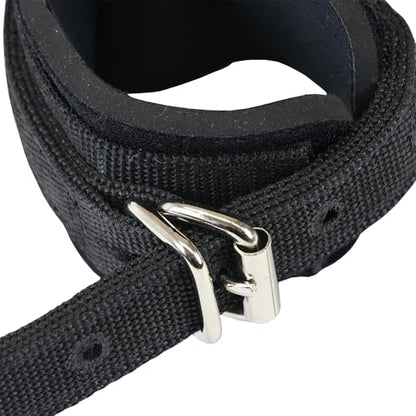 TrailMax Neoprene 2-Leg Horse Hobbles – Padded Grazing & Training Hobbles with Heavy-Duty Webbing, Quick-Release Buckle, and Steel Ring – Anti-Chafe Hobble for Horses & Mules