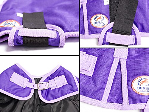 Derby Originals Dog Coat Horse-Tough Classic 600D with 150g Insulation Nylon Lining 3 Layer breathable - size: 17.5 in