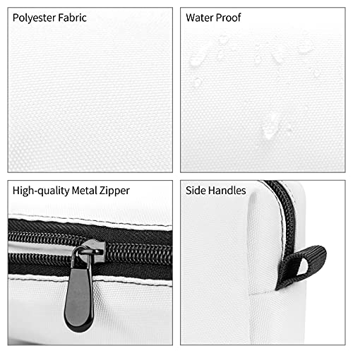 Cute Sheep Love Travel Makeup Bag Cosmetic Organizer Zipper Pouch