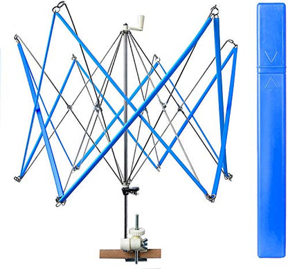 cuteDIY Yarn Swift, Umbrella Swift for Yarn Winder with Storage Case