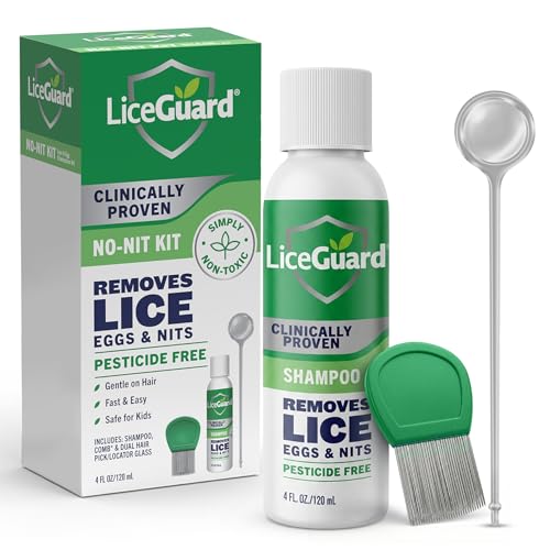 LiceGuard No-Nit Kit, Lice Treatment for Kids & Adults