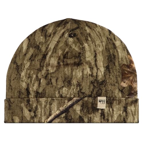 100% Merino Wool Cuff Beanie - Mens & Womens Warm Winter Hat - Watch Cap - Toque - Novelty Beanie - One Size Fits Most - color: Mossy Oak