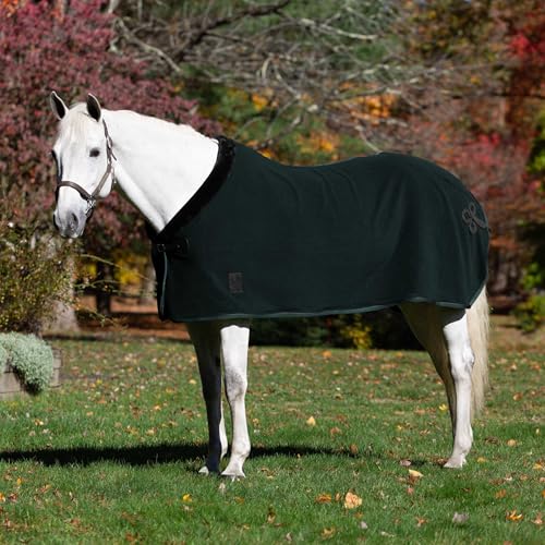 Equinavia Koselig Fleece Cooler - Deep Green - 78 in - color: Deep Green, size: 78 in