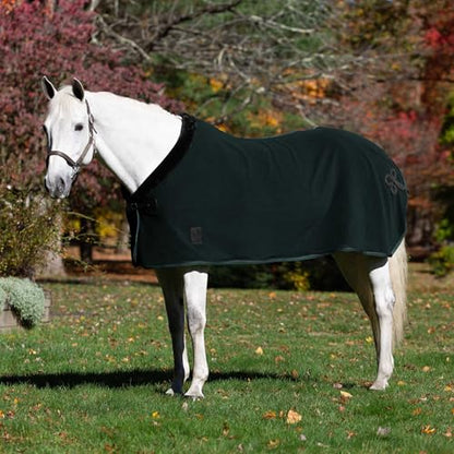 Equinavia Koselig Fleece Cooler - Deep Green - 74 in - color: Deep Green, size: 74 in